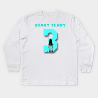 Scary Terry Rozier Kids Long Sleeve T-Shirt